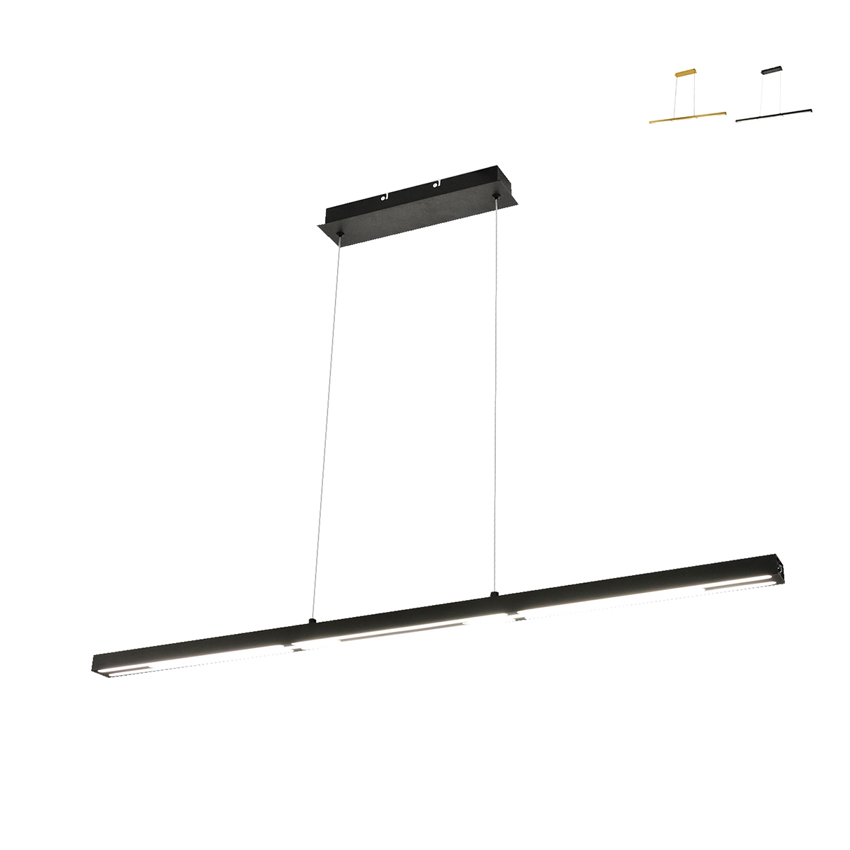 Hängelampe LED Küchen Wohnzimmer im modernen rechteckigen Design Ling-S Aktion Hängelampe LED Küchen Wohnzimmer im modernen rechteckigen Design Ling-S Aktion