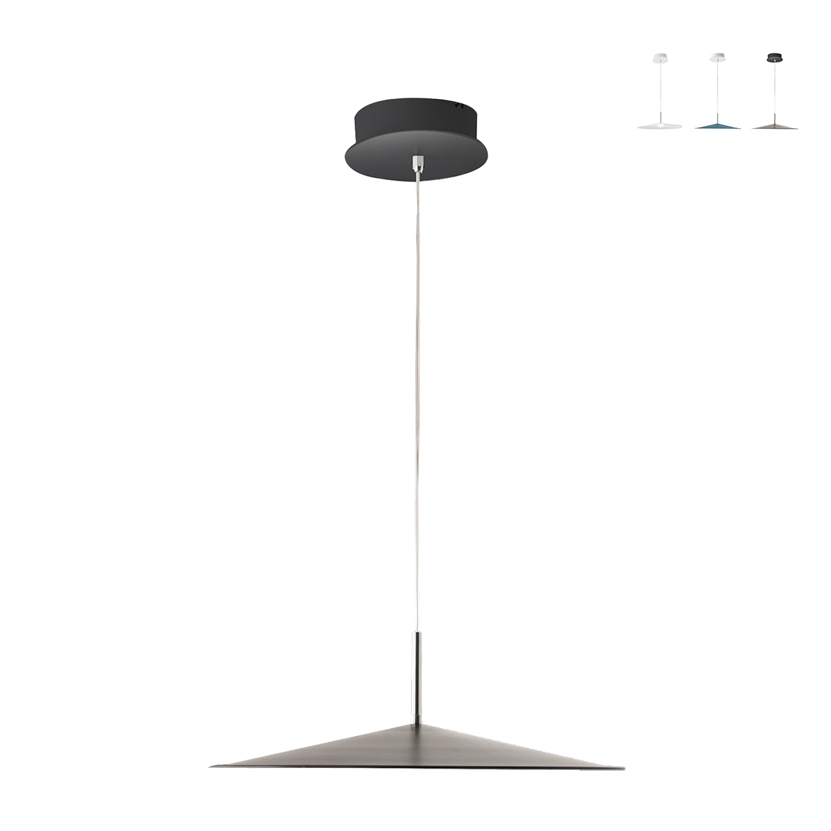 Hängelampe modern mit kreisförmigem LED-Diffusor Kasa Aktion Hängelampe modern mit kreisförmigem LED-Diffusor Kasa Aktion