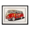 Gemälde Vintage Collage 3D Effekt 70x50cm Van 60-70er Jahre Arti Angebot