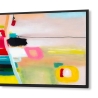 Gemälde abstrakt 124x64cm auf Plexiglas mit schwarzem Rahmen Druvt Angebot