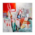 Gemälde abstrakt auf Leinwand 100x100cm modern mehrfarbig Prynk Angebot