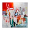 Gemälde abstrakt auf Leinwand 100x100cm modern mehrfarbig Prynk Angebot