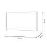 Gemälde abstrakt geometrisch 120x80cm modern mehrfarbig Nadiv Sales