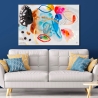 Gemälde abstrakt geometrisch 120x80cm modern mehrfarbig Nadiv Verkauf