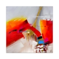 Gemälde modern mehrfarbig 100x100cm abstrakt auf Leinwand Zynar Aktion