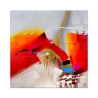 Gemälde modern mehrfarbig 100x100cm abstrakt auf Leinwand Zynar Aktion