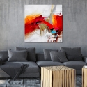 Gemälde modern mehrfarbig 100x100cm abstrakt auf Leinwand Zynar Verkauf