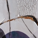 Gemälde modern abstrakt auf Leinwand 100x100cm Reliefdekoration Zorya Angebot