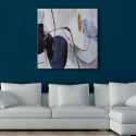 Gemälde modern abstrakt auf Leinwand 100x100cm Reliefdekoration Zorya Verkauf