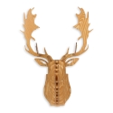 Wanddekoration Rentierkopf 3D Holzpuzzle Holz MDF Fira Katalog