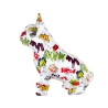Skulptur französische Bulldogge in mehrfarbiger Kunstharz Pop-Art-Statue Forma-PA Rabatte
