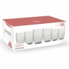 6er-Set Trinkgläser transparent 300ml aus mundgeblasenem Glas Acapulco Aktion