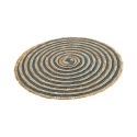 Set aus 6 runden Platzsets aus geflochtenem Stroh Ø38cm Spiral Color Kosten