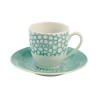 6er-Set Porzellan-Espressotassen mit Untertasse 90ml Marea C Lagerbestand