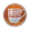 6er-Set Porzellan-Espressotassen mit Untertasse 90ml Marea C 