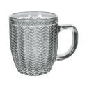 Set aus 6 bunten Kaffeetassen aus Glas 90ml Geometrie C Preis