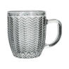 Set aus 6 bunten Kaffeetassen aus Glas 90ml Geometrie C Kosten