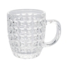 Set aus 6 bunten Kaffeetassen aus Glas 90ml Geometrie C Kauf