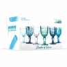 Set aus 6 Syrah-Weingläsern 265 ml mit Arabesken-Dekor aus Glas Kosten