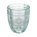 Set aus 6 Wassergläsern 265ml aus Glas mit arabeskem Design Syrah Ocean Lagerbestand