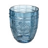 Set aus 6 Wassergläsern 265ml aus Glas mit arabeskem Design Syrah Ocean Auswahl