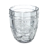 Set aus 6 Wassergläsern 265ml aus Glas mit arabeskem Design Syrah Ocean Modell