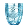 Set aus 6 Wassergläsern 265ml aus Glas mit arabeskem Design Syrah Ocean 