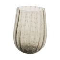 6er-Set Wassergläser 240 ml aus Glas mit Struktur Shiraz Lagerbestand