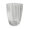6er-Set Glas-Wassergläser mit weißen Punkten 300 ml Kalahari Lagerbestand