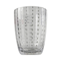 6er-Set Glas-Wassergläser mit weißen Punkten 300 ml Kalahari Kosten