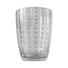 6er-Set Glas-Wassergläser mit weißen Punkten 300 ml Kalahari Kosten