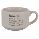 Set aus 6 Porzellan-Espressotassen 90ml mit Ständer Victionary Week Verkauf