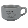 Set aus 6 Porzellan-Espressotassen 90ml mit Ständer Victionary Week Katalog