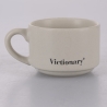 Set aus 6 Porzellan-Espressotassen 90ml mit Ständer Victionary Week Lagerbestand