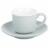 6er-Set Espressotassen aus Porzellan 90ml mit Untertasse Shade of Ocean Sales