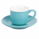 6er-Set Espressotassen aus Porzellan 90ml mit Untertasse Shade of Ocean Katalog