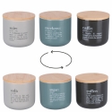 3-teiliges Set doppelseitige Vorratsdosen mit Deckel 0,5L Victionary Stones Verkauf