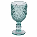 6er Set Gläser aus Glas mit strukturierter Oberfläche 280ml Geometrie Ocean Angebot