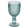 6er Set Gläser aus Glas mit strukturierter Oberfläche 280ml Geometrie Ocean Angebot