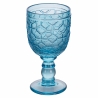 6er Set Gläser aus Glas mit strukturierter Oberfläche 280ml Geometrie Ocean Lagerbestand