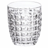 Set aus 6 Wassergläsern 350ml mit geprägter Oberfläche im Geometrie-Design Sales