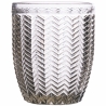 Set aus 6 Wassergläsern 350ml mit geprägter Oberfläche im Geometrie-Design Kauf