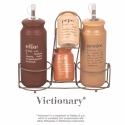 5-teiliges Gewürz-Set mit Steinzeug-Ölflasche Victionary A Verkauf