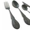 24-teiliges Besteckset aus satiniertem Edelstahl im Barockstil Wonderland Sales