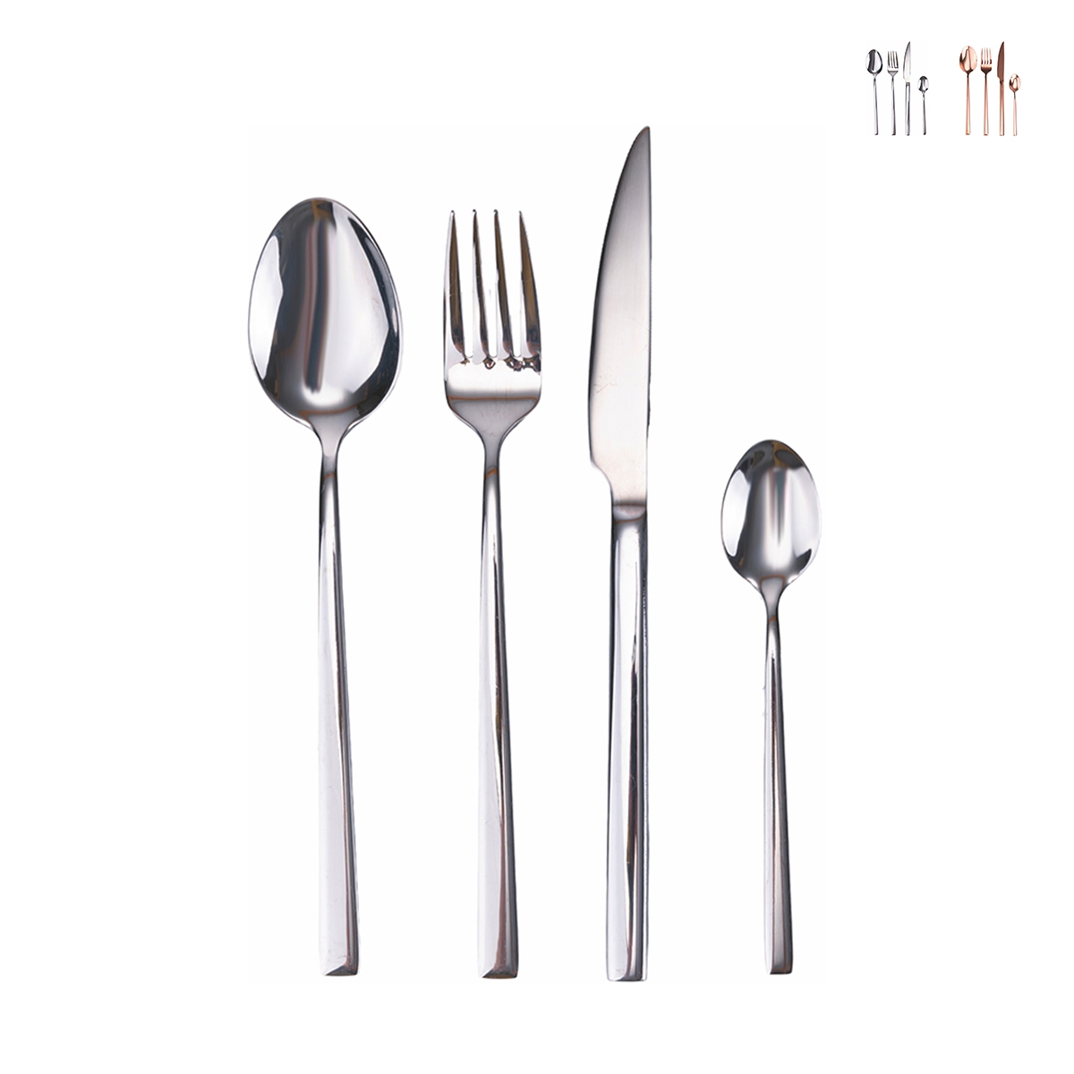 24-teiliges Besteckset aus Edelstahl für 6 Personen Luxury Villa d'Este Home Tivoli Aktion 24-teiliges Besteckset aus Edelstahl für 6 Personen Luxury Villa d'Este Home Tivoli Aktion