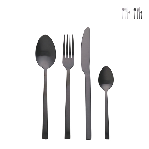Set von 24 Besteck aus Edelstahl Lexington Villa d'Este Home Tivoli Aktion