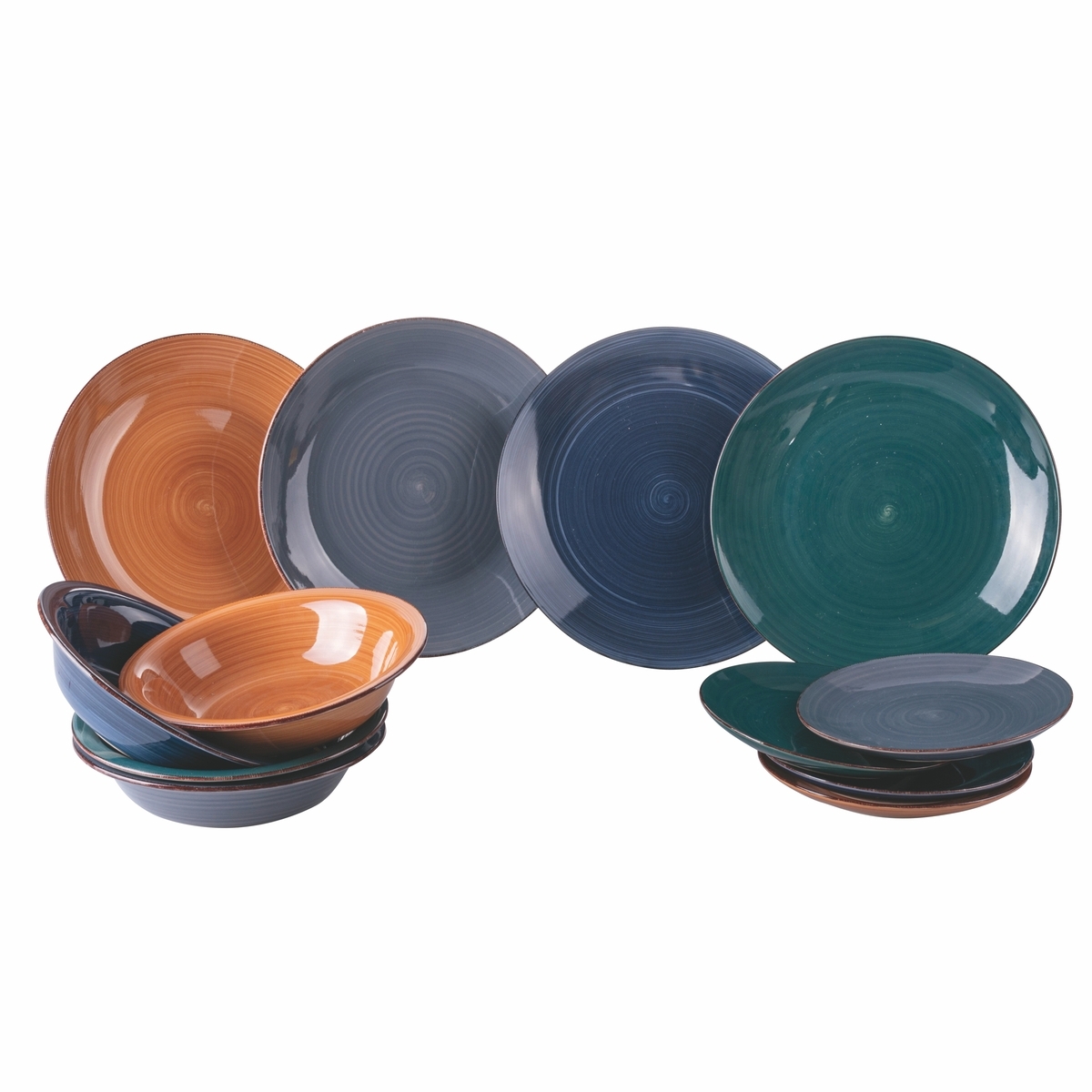 Tafelservice 12-teilig aus Steingut für 4 Personen Baita Winter Aktion Tafelservice 12-teilig aus Steingut für 4 Personen Baita Winter Aktion