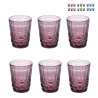 Set aus 6 Wassergläsern 280ml mit Reliefdekor Nobilis 2 Angebot