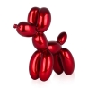 Skulptur Ballonhund Statue Harz Metalleffekt Mira-M 