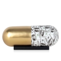 Skulptur Harz goldfarben mit Metalleffekt Pille Dollar Sira-WB Angebot